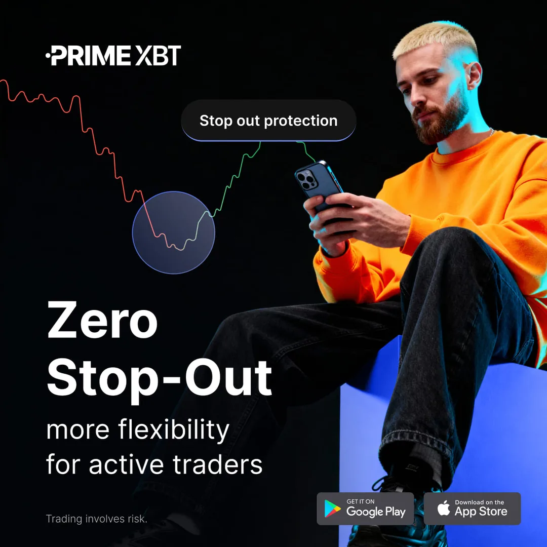 PrimeXBT Zero Stop-Out — bảo vệ lệnh giao dịch linh hoạt