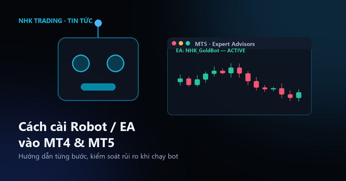 Cách cài đặt Robot / EA vào MT4 / MT5