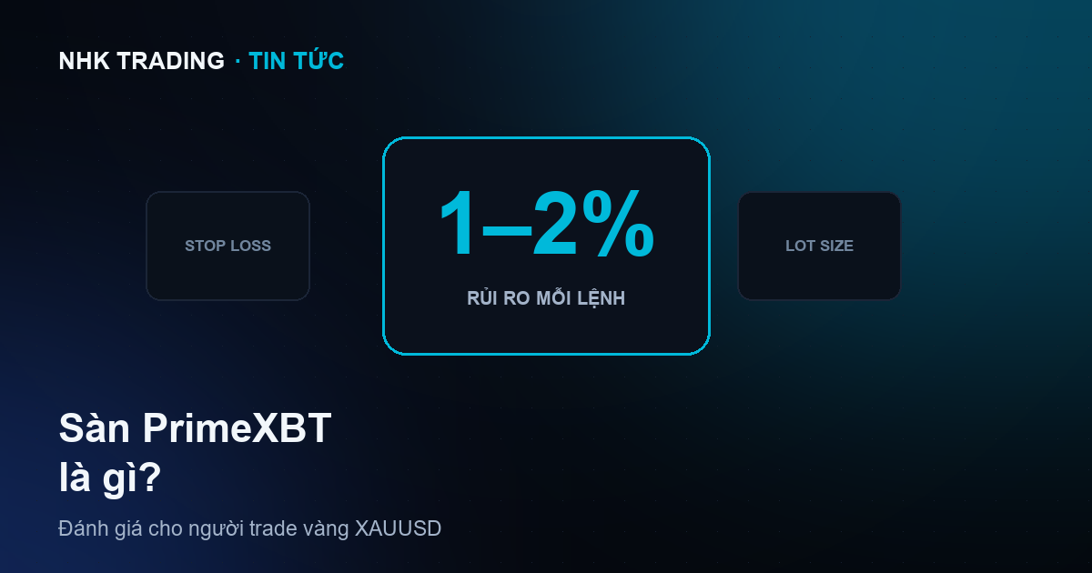 Sàn PrimeXBT là gì — đánh giá cho người trade vàng XAUUSD